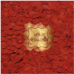 Glitter (Holográfico) 10g - Vermelho