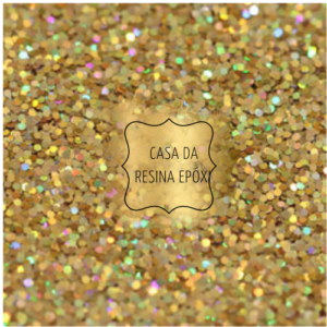 Glitter (Holográfico) 10g - Dourado