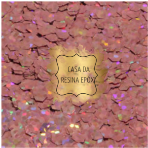 Glitter (Holográfico) 10g - Rose Gold