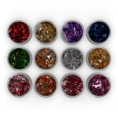 Glitter (Flocado) Holográfico 12x2g - Cores Sortidas - Imagem 4