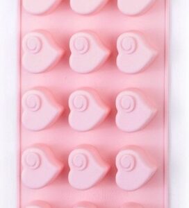 Molde De Silicone - Coração Pingentes Grandes