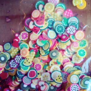 Glitter (Fimo) 10g – Frutas