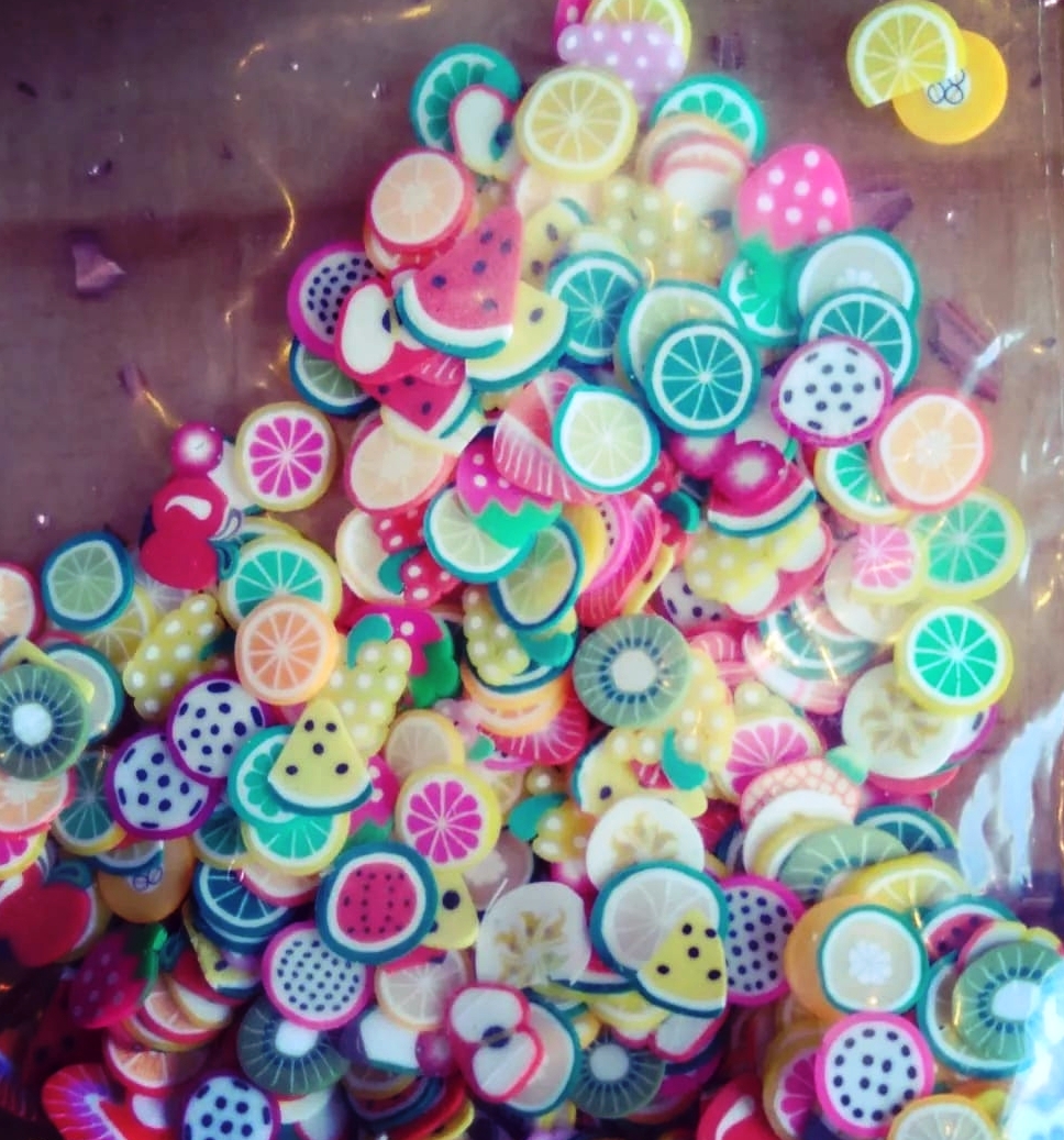 Glitter (Fimo) 10g – Frutas