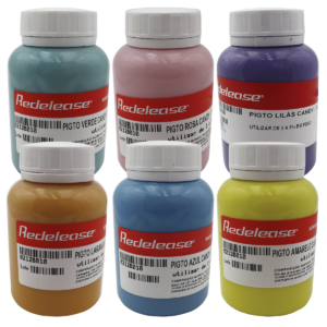 Kit Pigmento Epóxi Redelease Candy Colors -  Completo c/ 6 Cores - 100g