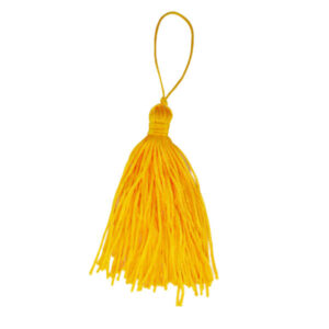Tassel Sortido 7cm c/10 und. - Cor: Amarelo